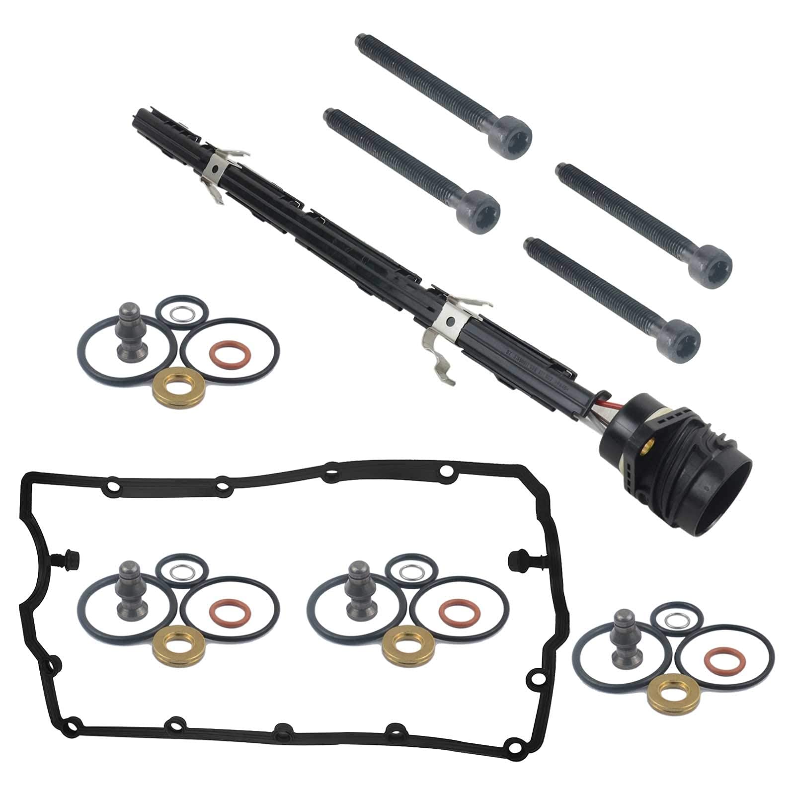 Kit Cavi Pompa-ugello Compatibile con 1.9 2.0 PD TDI AXB AXR AJM ANU ARL ASZ ATD ATJ 038971600