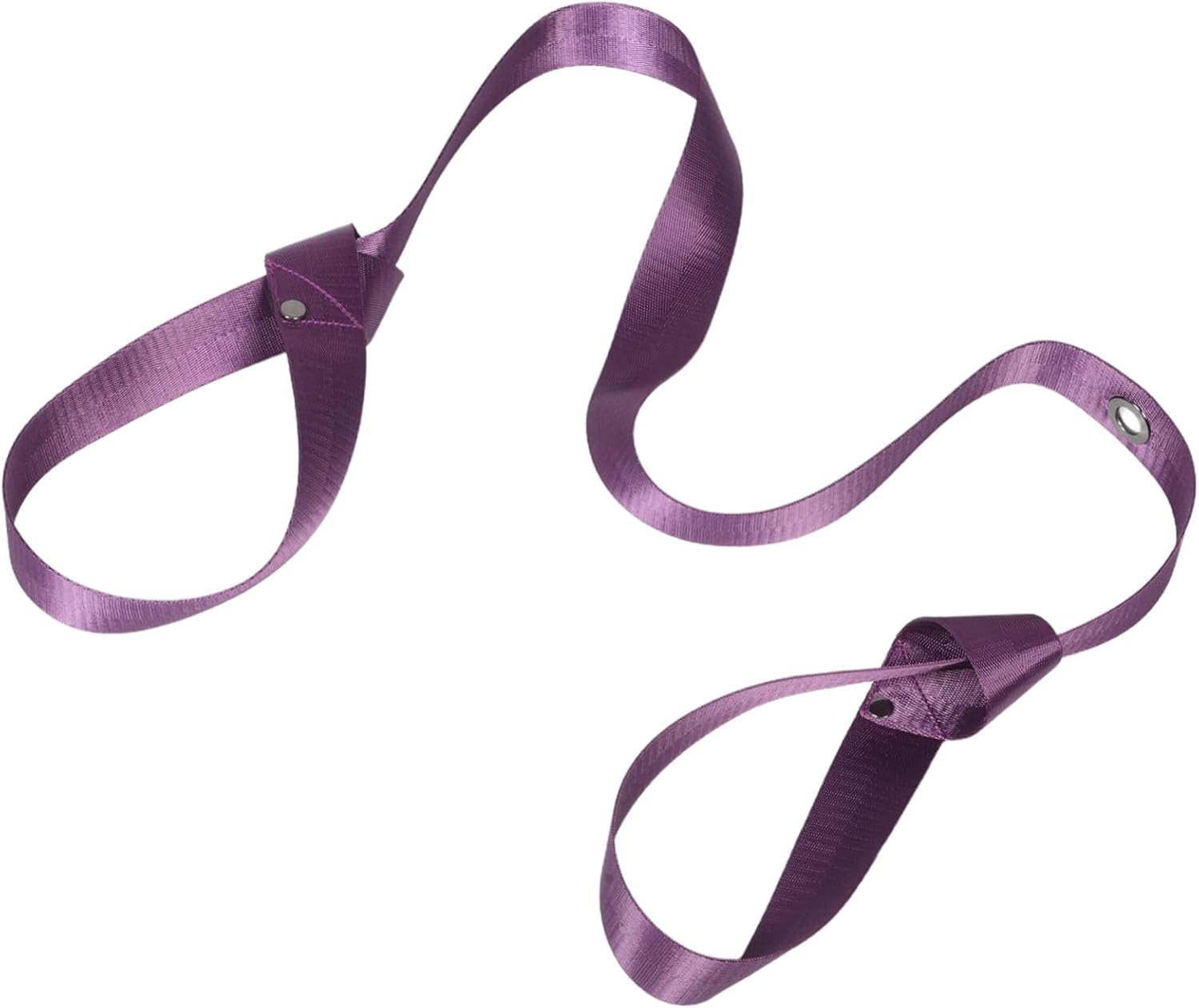 Kisangel Adjustable Yoga Mat Strap for Carrying Portable Sling for Fitness and Rehabilitation Training Comfortable Design with Eyelets for Keys for Outdoor Yoga and