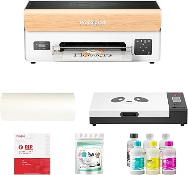 Procolored P13 DTF Printer XP600 Windows Version - A3 Apparel Transfer Printing Machine for T-Shirt Direct to Film-Printer+Oven