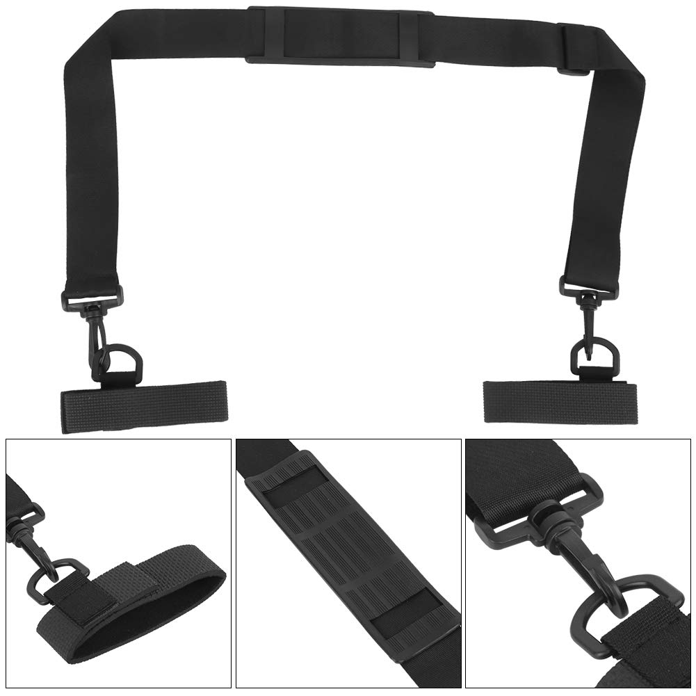 Correas de hombro ajustables para caña de pescar, soporte duradero para caña de pescar, arnés trasero para cinturón