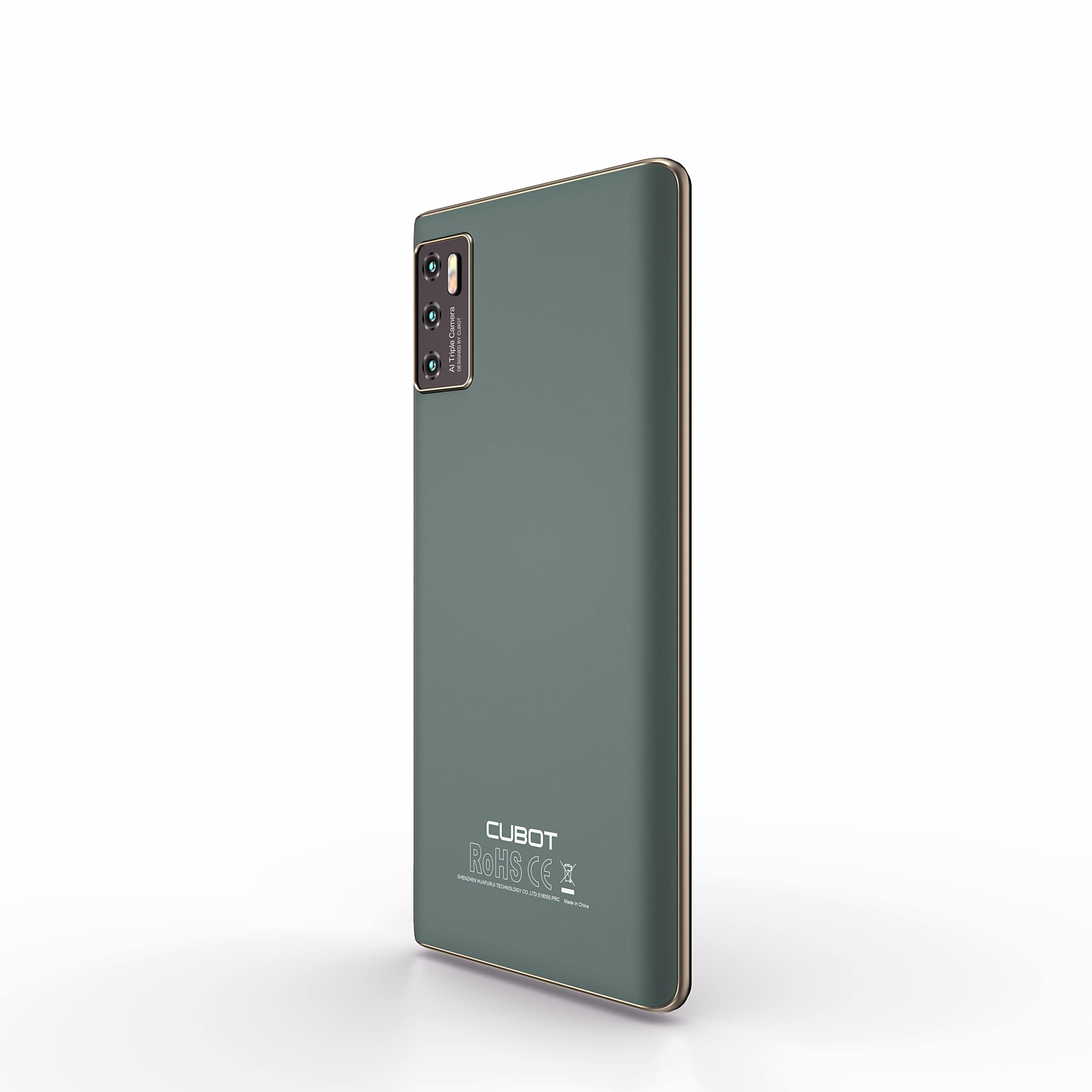 P50 - smartfon 6,2" HD+, 6 GB i 128 GB, podwójny aparat, 20 MP, bateria 4200 mAh, Android 11, procesor Mediatek Helio P22, kolor zielony