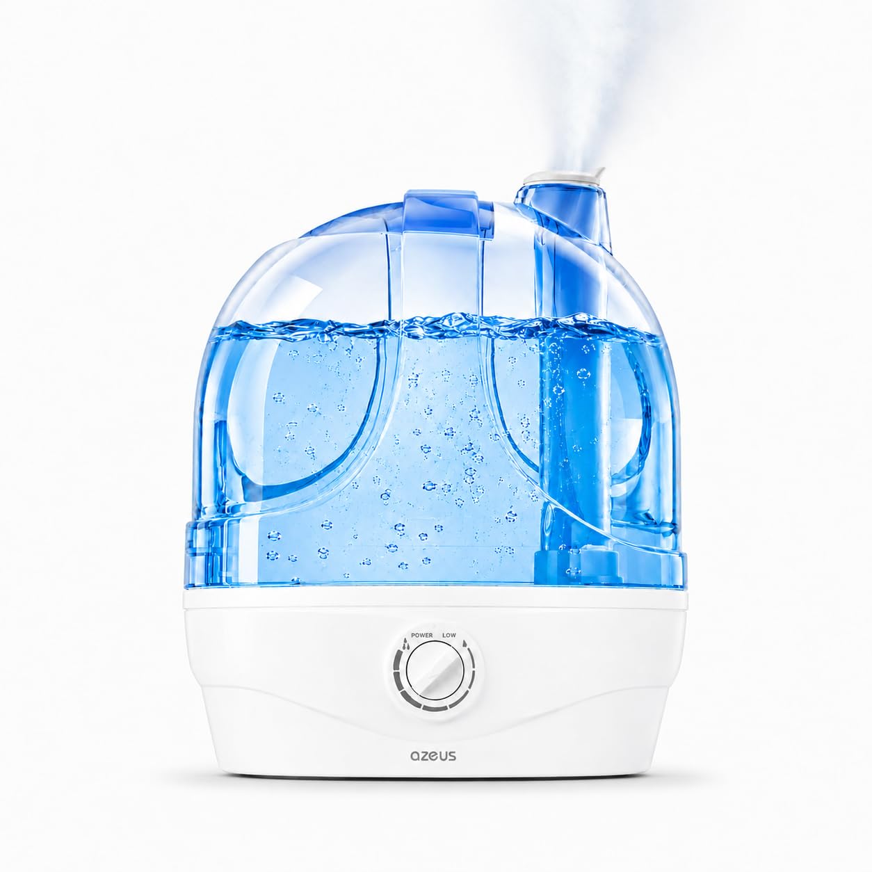Nawilżacz powietrza do sypialni, 2,8 l, ultradźwiękowy nawilżacz powietrza Cool Mist do domu, pokoju dziecięcego i roślin, cicha praca do 30 godzin, automatyczne wyłączanie