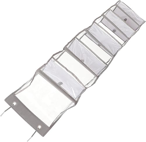 VICASKY Over The Door Hanging Storage Bag Pocket Organizer with Hooks Oxford Cloth Multi-Purpose Shoe and Item Holder for Closet and Wall Space