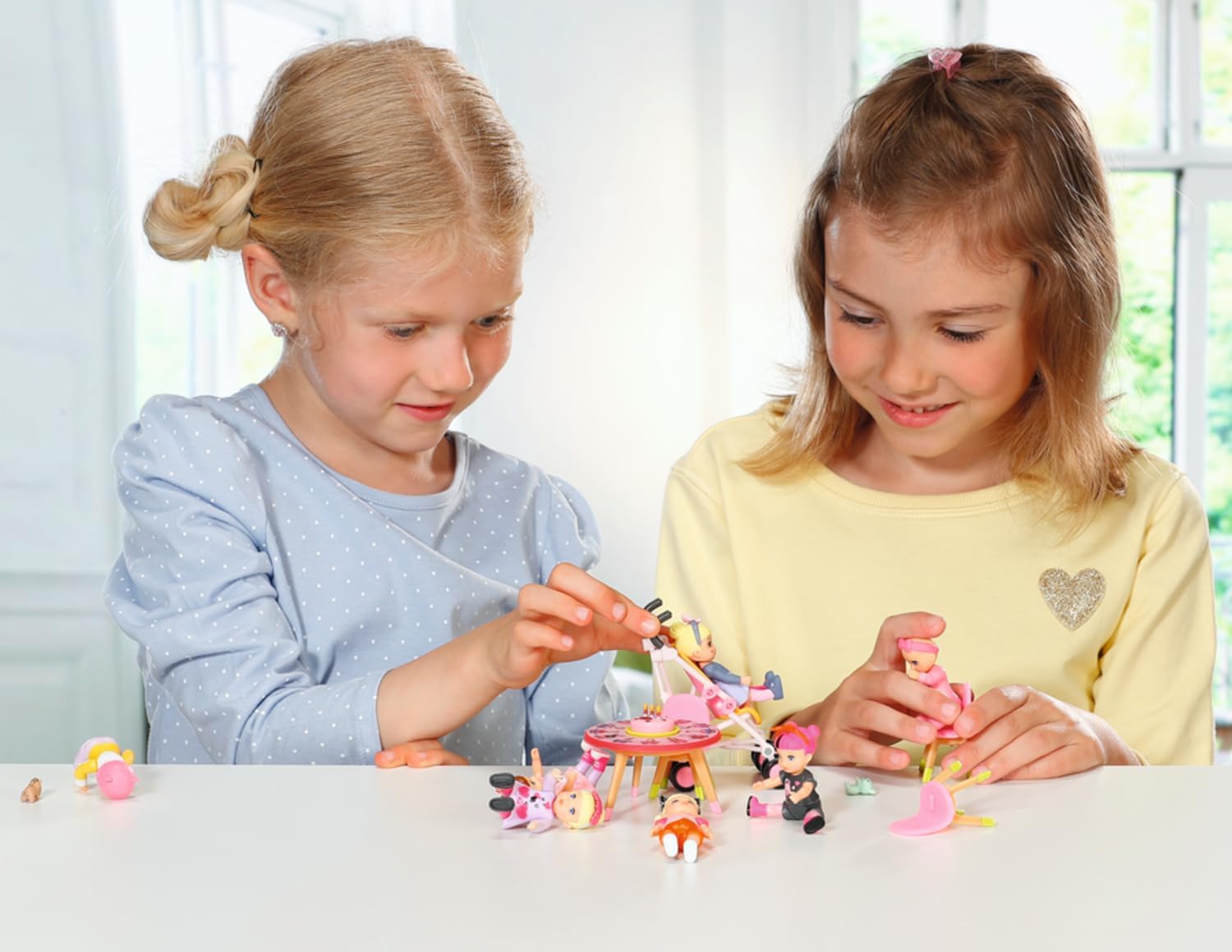 61nMj0ixRLL._AC_SL1500_ BABY born Minis Playset Stroller with Eli 906156 - 6.5cm Doll with Exclusive Accessories and Moveable Body for Realistic Play - Suitable for Kids From 3+ Years