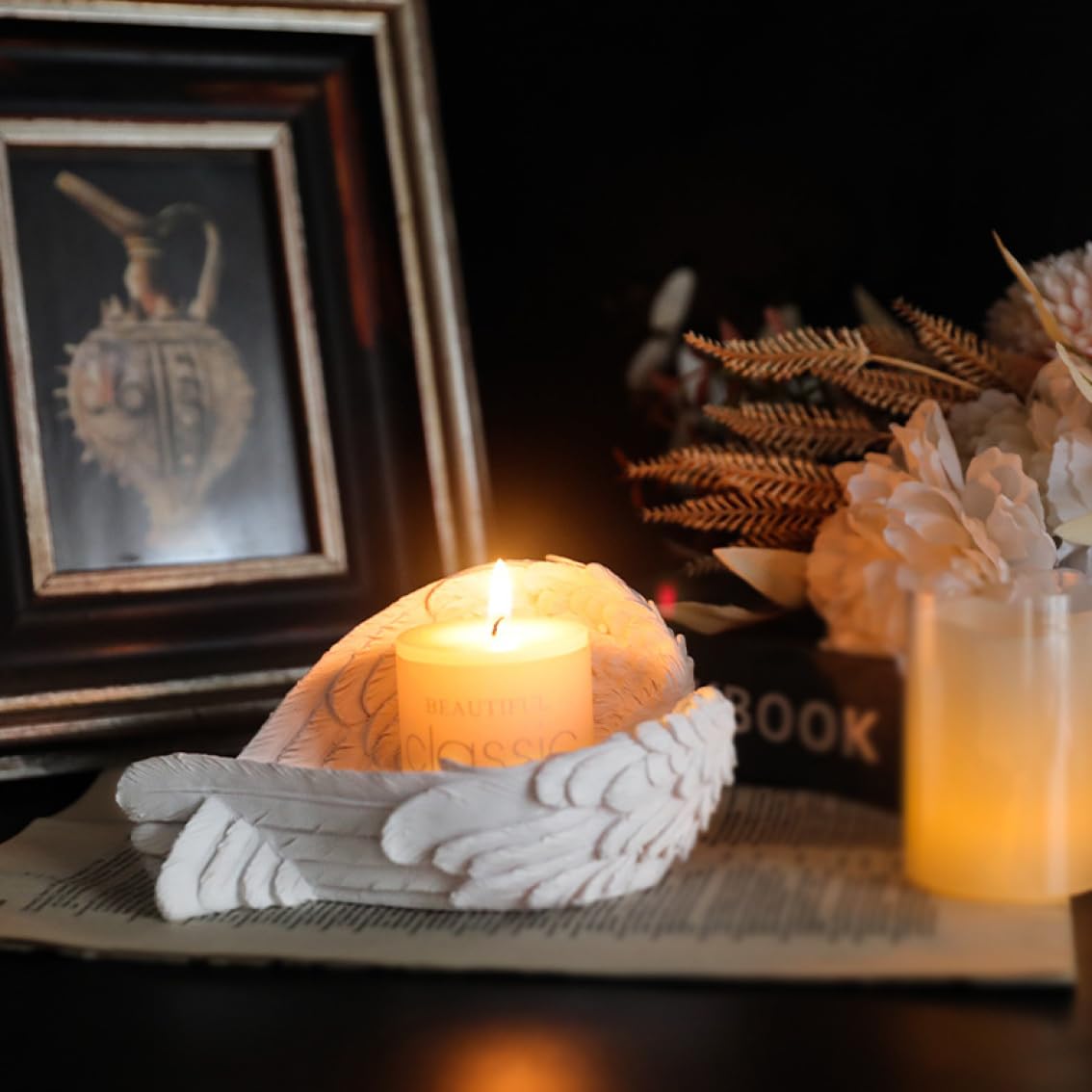 Amazon.co.jp: キャンドルホルダー 蝋燭立て ろうそく立て シンプル