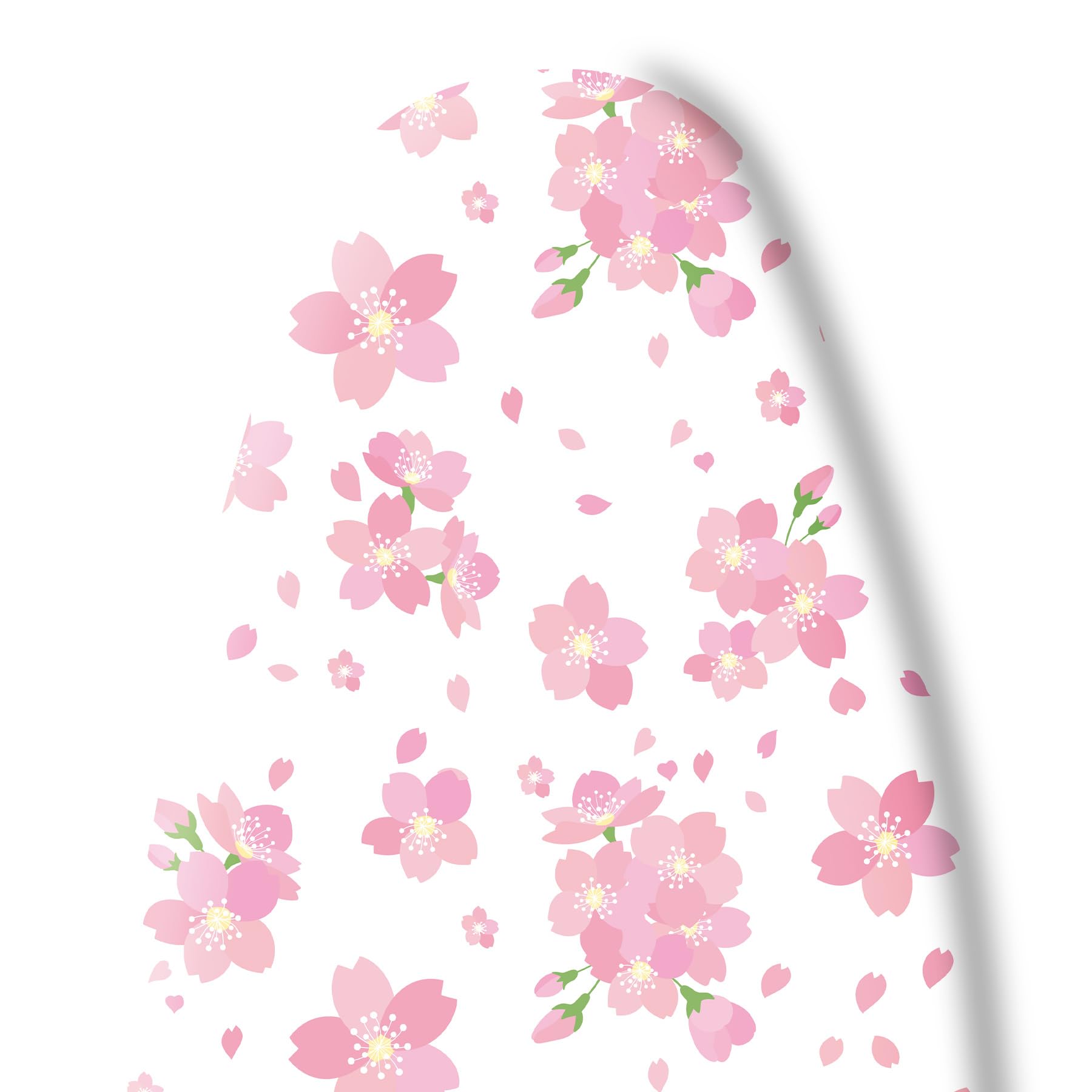 Funda extra gruesa para tabla de planchar y almohadilla, diseño de flores de cerezo de 15 x 54 pulgadas, resiste quemaduras y manchas, bordes elásticos, hojas florales rosas, flores primaverales,
