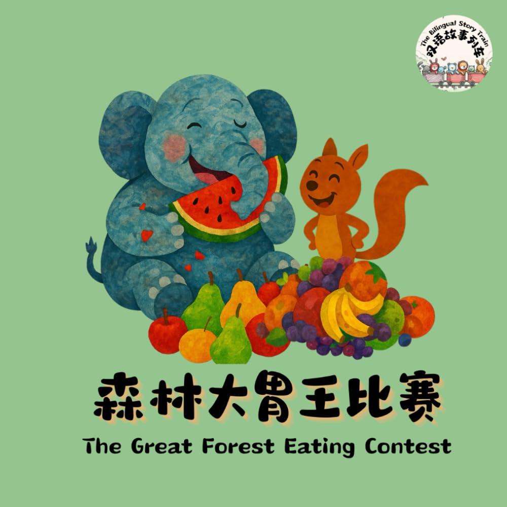 The Great Forest Eating Contest: A Bilingual Story in English and Chinese (The Bilingual Story Train)