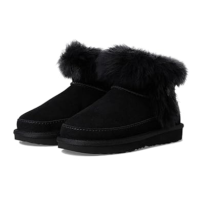 UGG Kids Classic Ultra Mini Chalet (Little Kid/Big Kid) Kids Shoes Black