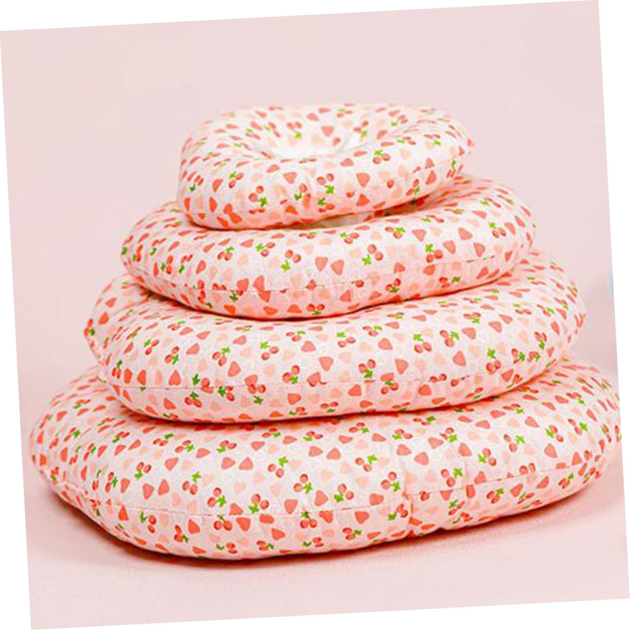 FOMIYES 3piezas Collar Protector para Mascotas De Algodón Anillo De Recuperación para Perros y Gatos Lamer Heridas s Diseño Aleatorio