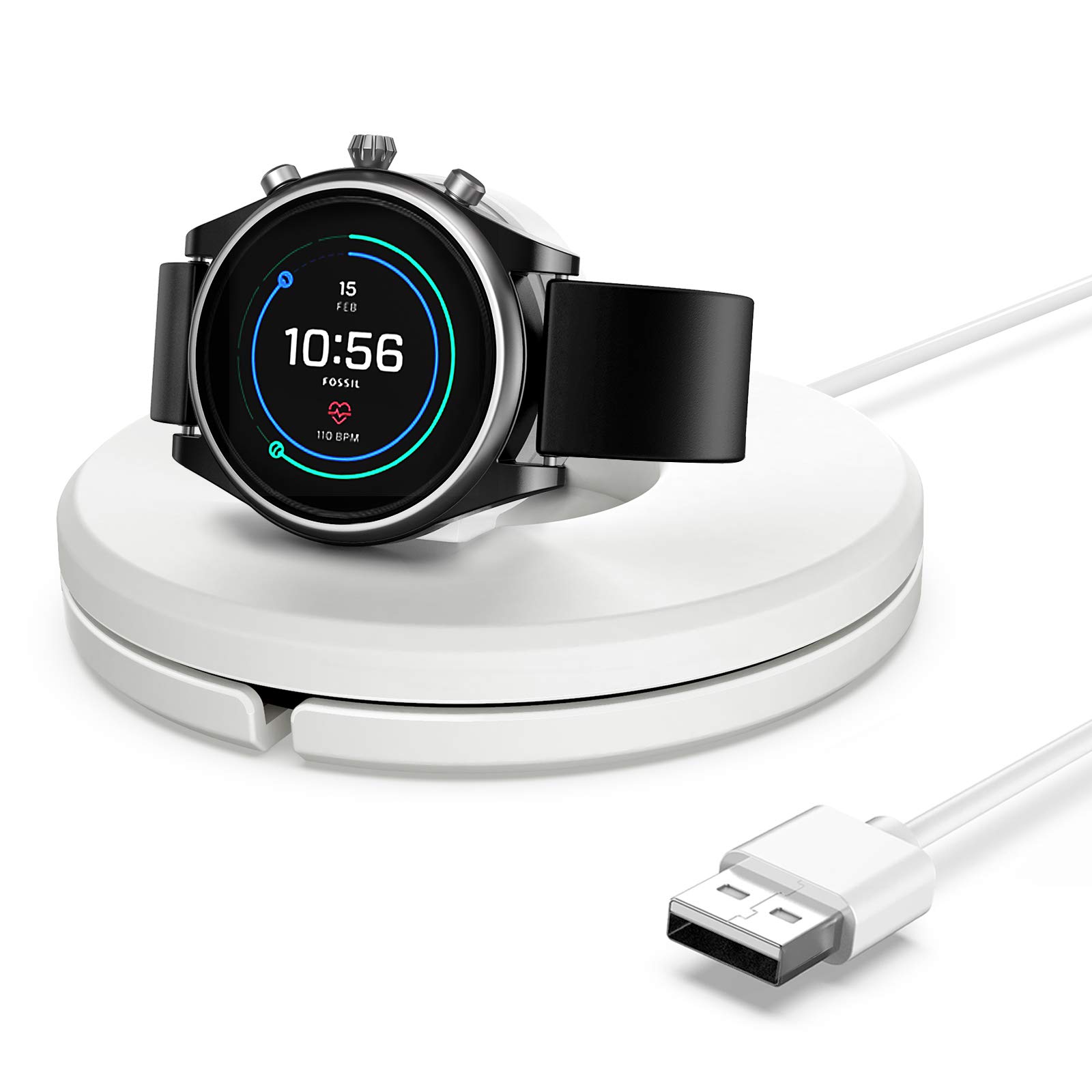 QSACE Charging Stand for Fossil Gen 5E 