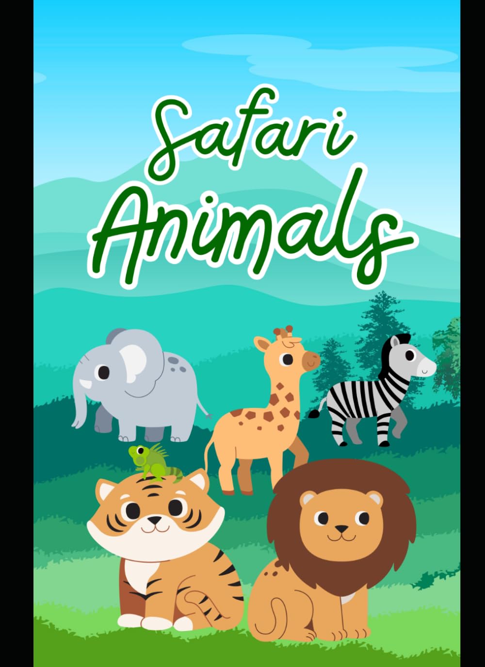 Animal Friends Safari Coloring Book