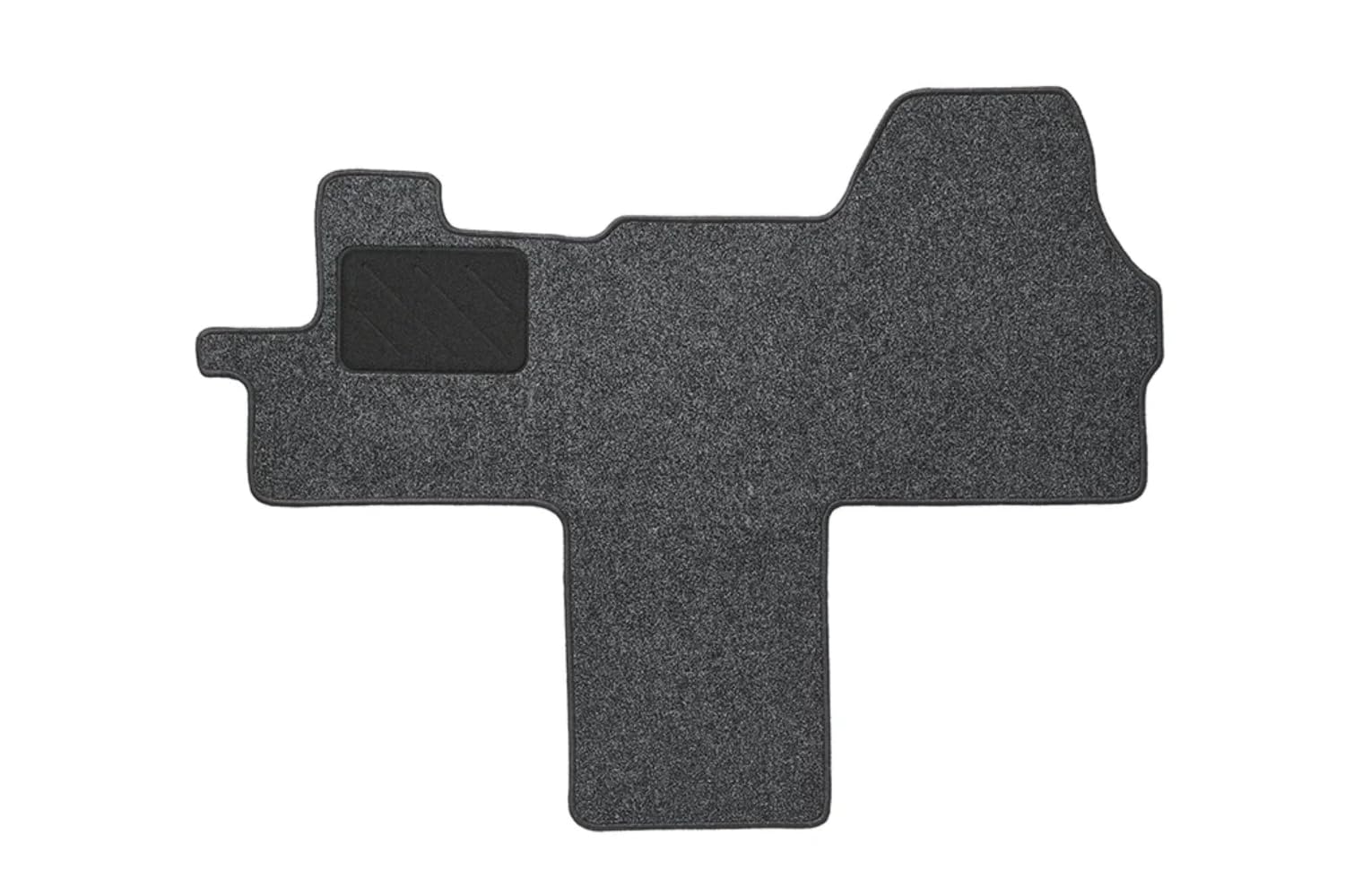 ProPlus - Alfombra Coche, Felpudo para Fiat Ducato a Partir de 2006 | Fabricada a medida para cabinas desde 2006 - base antideslizante, refuerzo en talón, bordes rematados