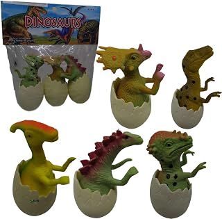Kit 3 Brinquedos Dino Ovo Com Dinossauro Saindo Do Ovo Top