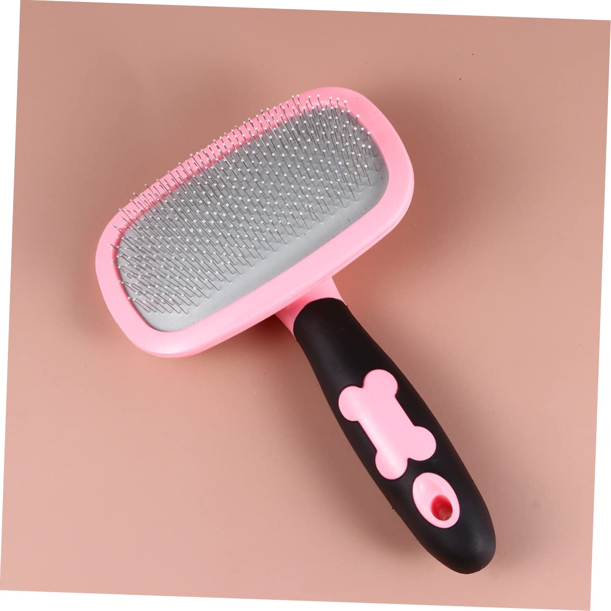 HANABASS 3stücke Rotierender Haustier Massagekamm Großer Pinker Entfilzungskamm Für Hund Und Katze Entfernt Sanft Lose Haare Knoten Und Schmutz Ergonomischer Griff Für Bequemes Grooming