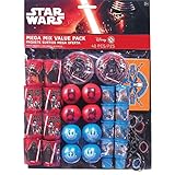 Amscan 48 Piece Star Wars Episode Vll Mega Mix Value Pack Favors, Multicolor