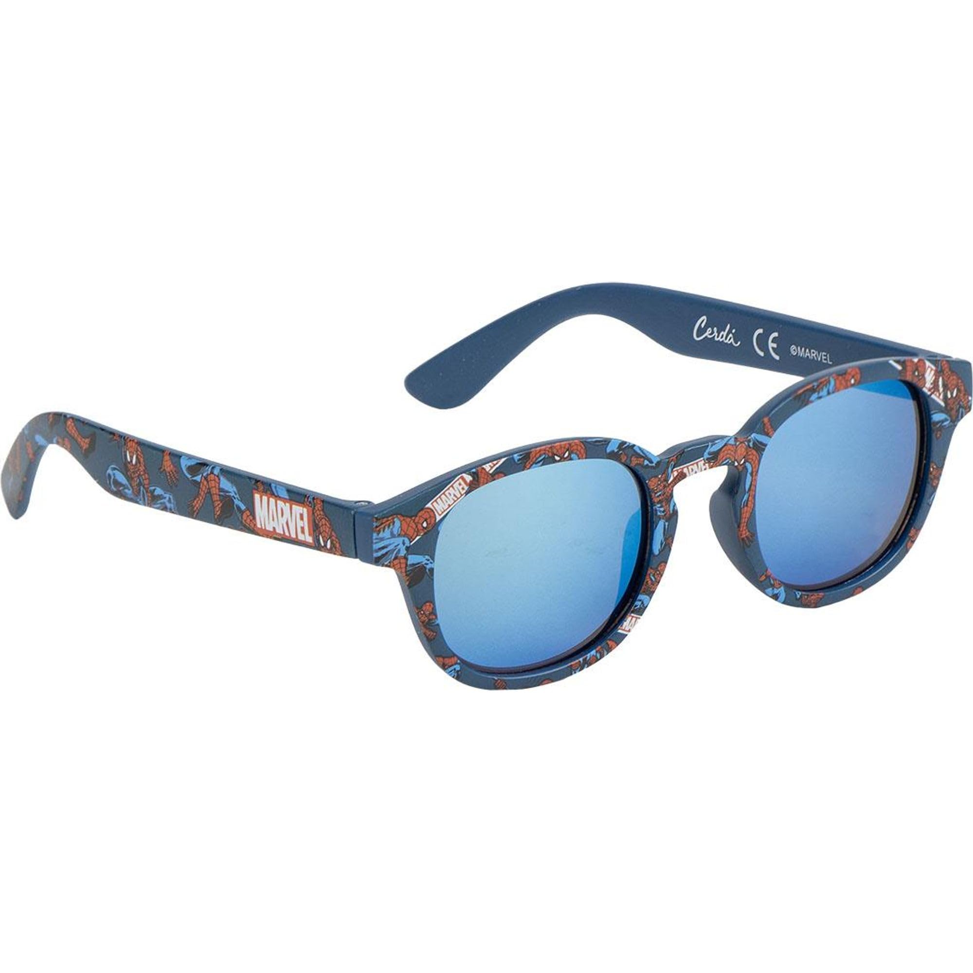 CERDÁ LIFE'S LITTLE MOMENTS Spiderman Premium Sunglasses for Boys and Girls, Modern Designs - Spiderman Sunglasses Comfort, Strength and Style for Everyday Use, Blue, Blue, One size