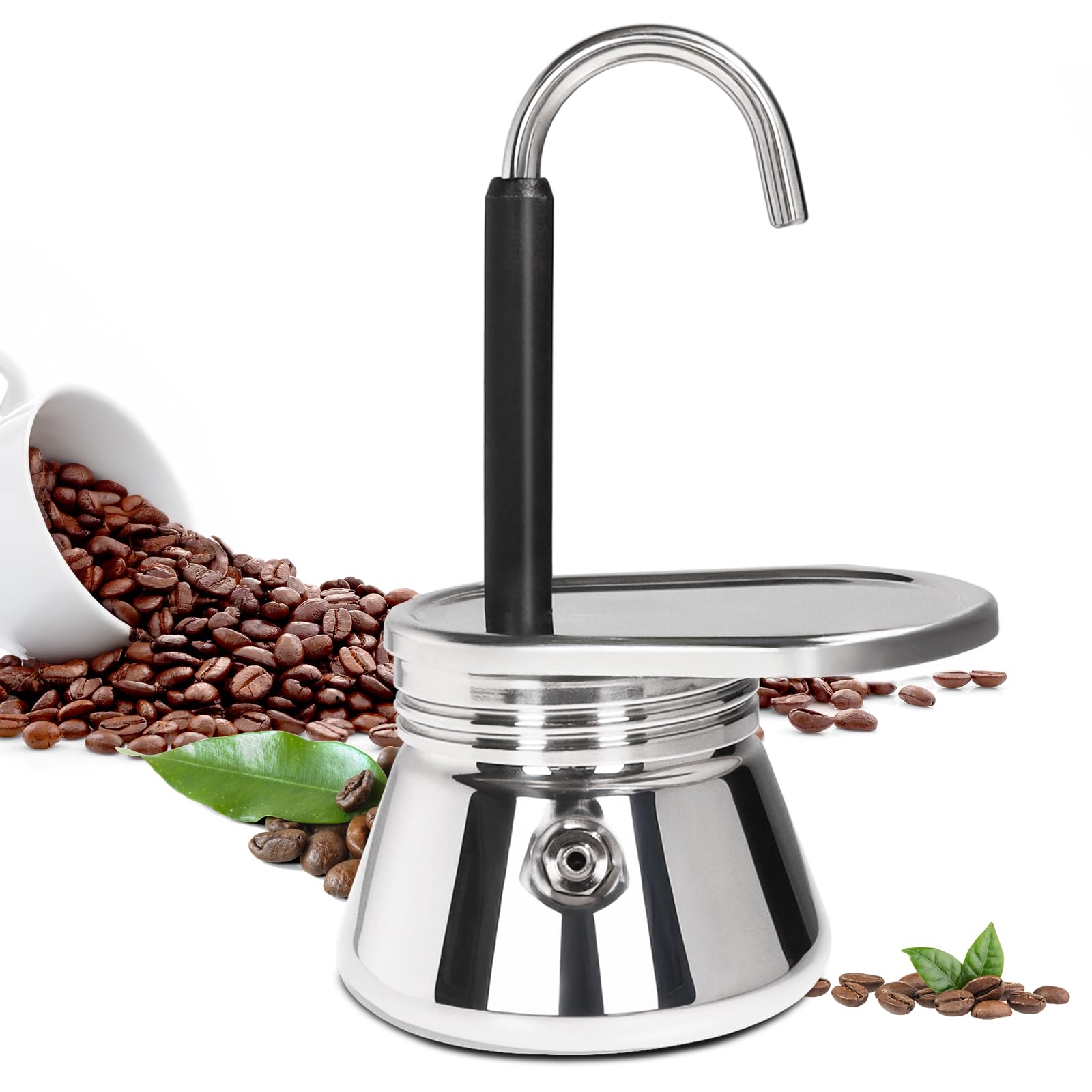 DITOSH 1 Cup Single Tube Moka Pot