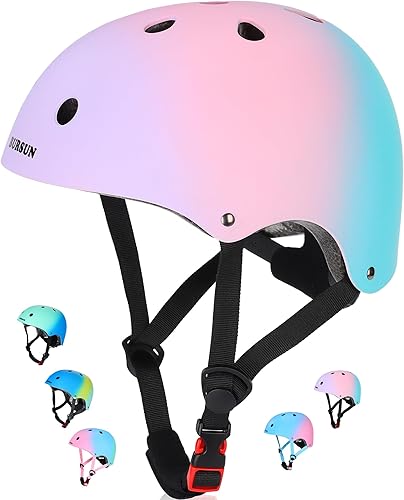 Vista 41 de Kids Helmet Toddler Bike Helmets for Ages 2-3-5-8-14 Years Kids Girls Boys Youth, Adjustable Multi-Sport Helmet for Skateboard Cycling Scooter Azul