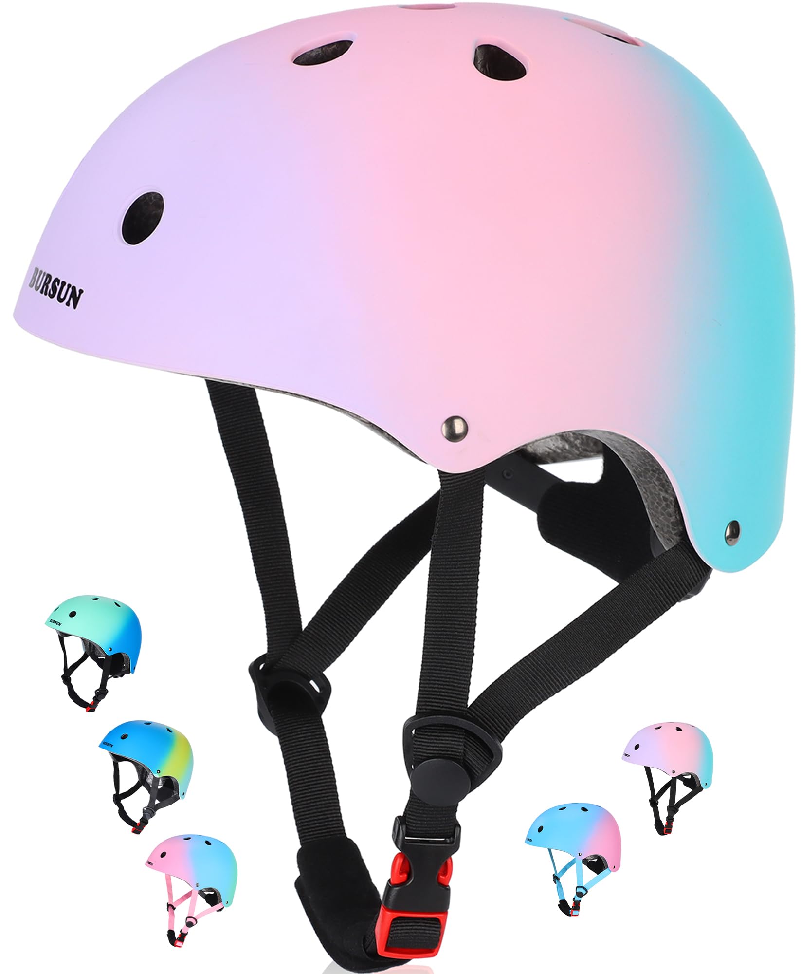 Kids Bike Helmet Toddler Helmet for 2-3-5-8 Years Boys Girls, Adjustable Kids Helmet for Bicycle Skateboard Skating Scooter Balance Bike
