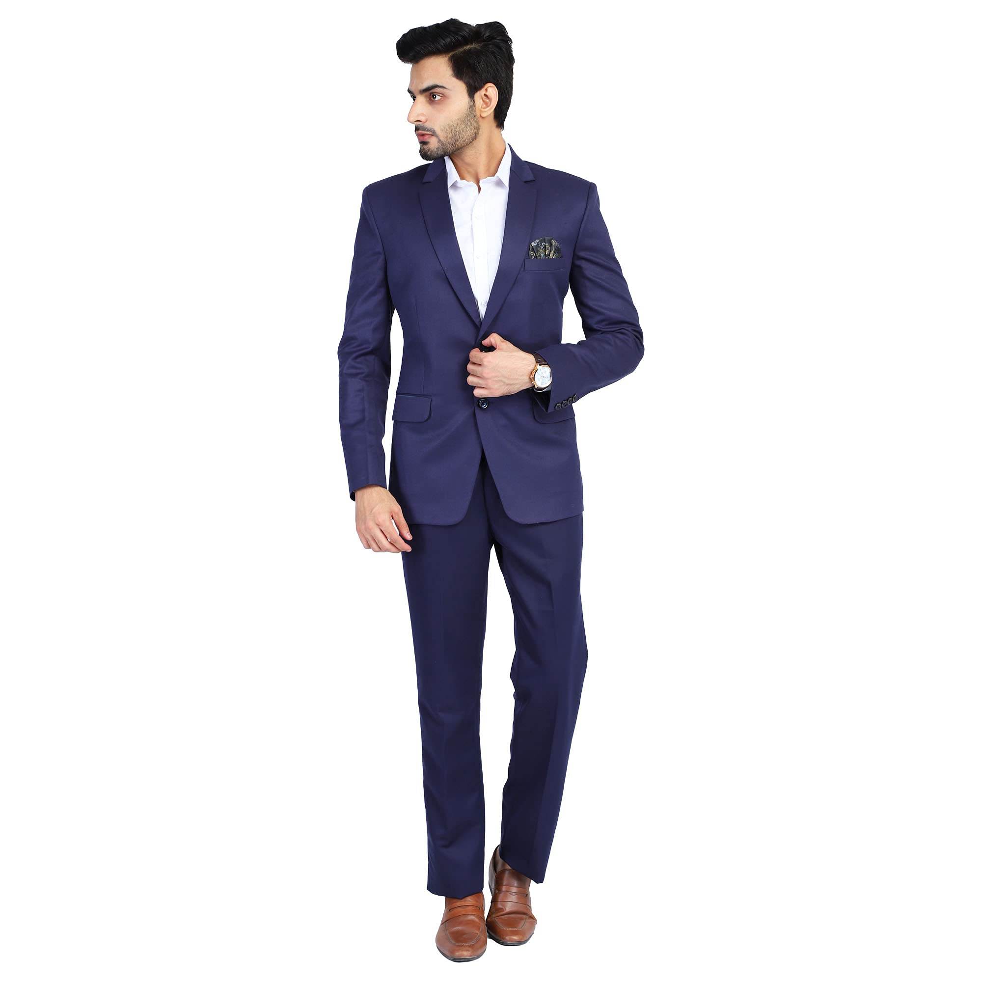 tahvo Men's Linen Solid Blazer/Formal Blazer for Men Stylish/Coat for Wedding-picture-37
