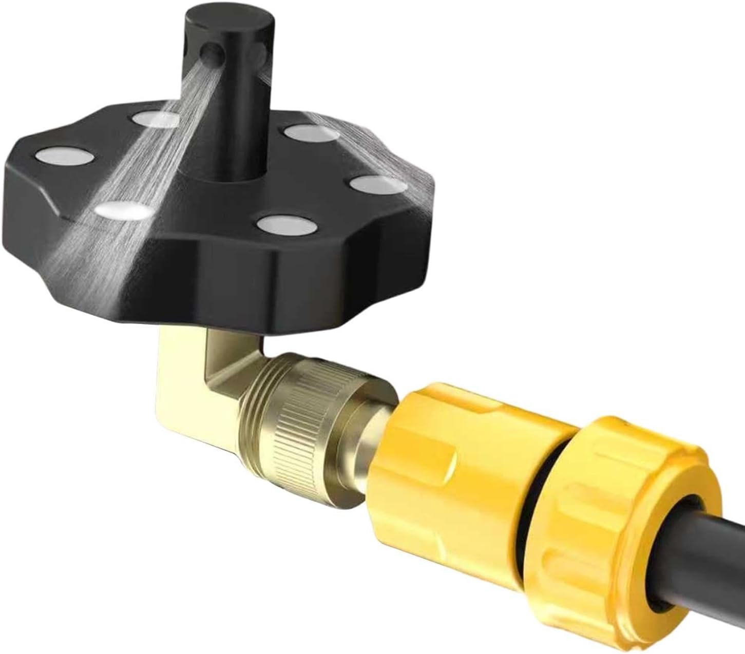 Truck Frame Flusher, Magnetic Chassis Tool, High Pressure Kit with Strong Flow, Garage Equipment with Sturdy Build, 3.54x2.75x2.95 Inches Auto Parts, Advanced Cleaning System for Vehicle Maintenance