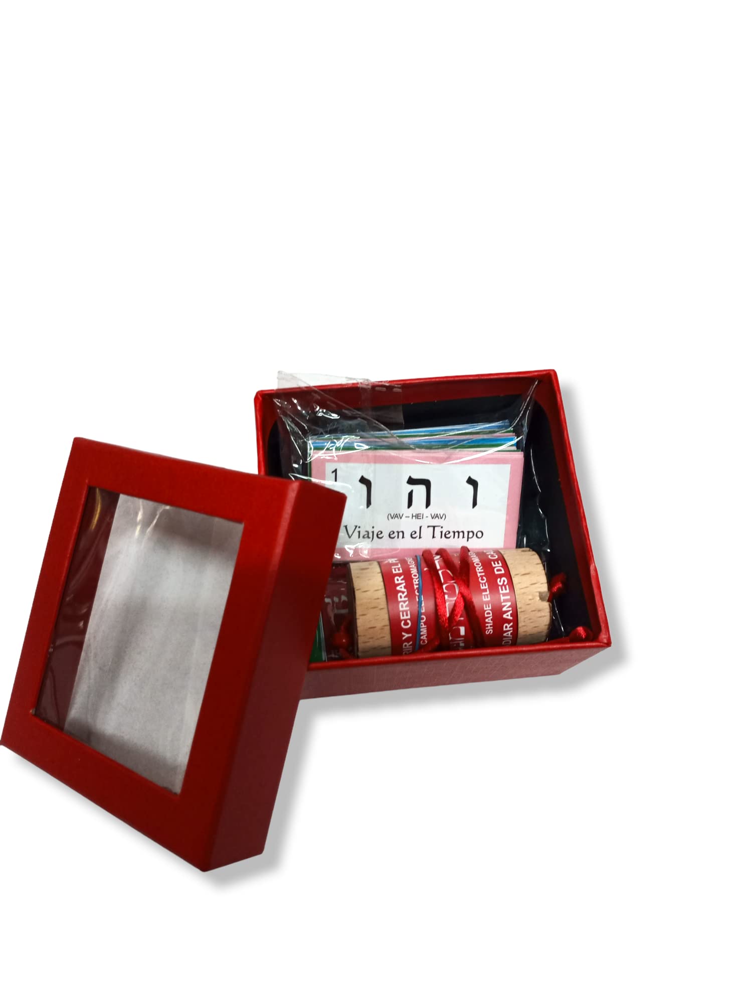 El Sendero, Sano y Natural Pendolo Ebraico di Lusso Professionale con Carte 1° e 2° Livello, Pendolo da Matrimonio, Argento sterling, Compleanno, Matrimonio