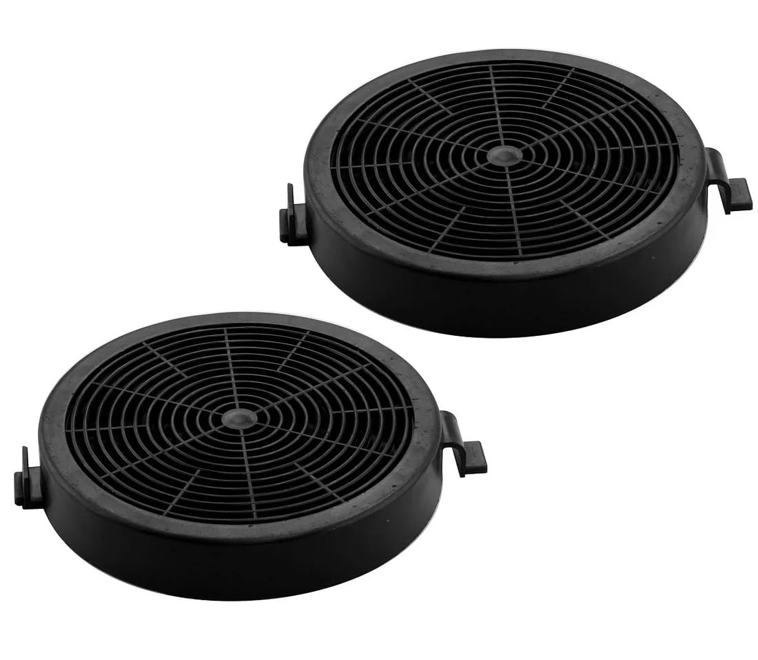 Cookology Recirculating Cooker Hood Carbon Charcoal Filters For Extractor Hood - Collects Grease & Odours - Filters Kitchen Extractor Fan - Recirculating Air