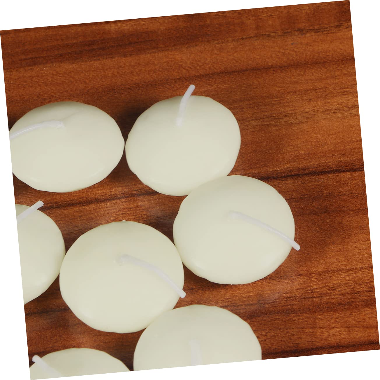 Redondas Velas 50 Flotantes Parafina Piezas de Cenas Festivas