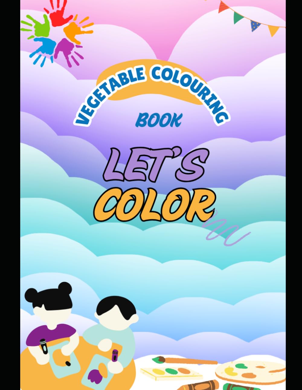 VEGETABLE COLOURING BOOK