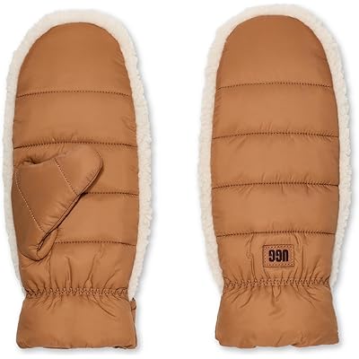 UGG Aw Uggfluff Mitten chestnut