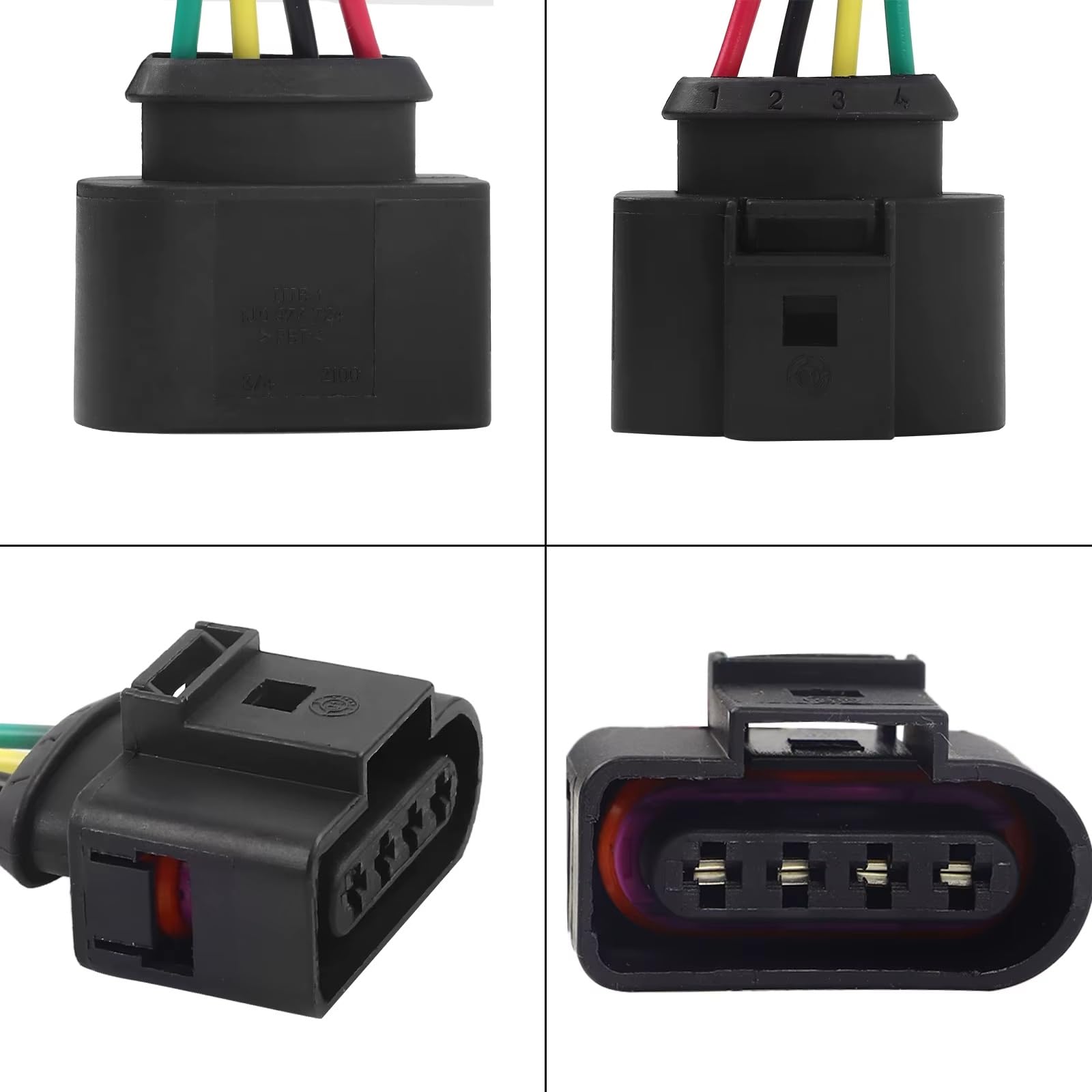 Zündspulenstecker-Kabelbaum für TT 2008 2009, S4 4.2L 3.0T 2004-2016 und S5 3.0T 4.2L 2008-2016, Zündspulenstecker 1J0973724