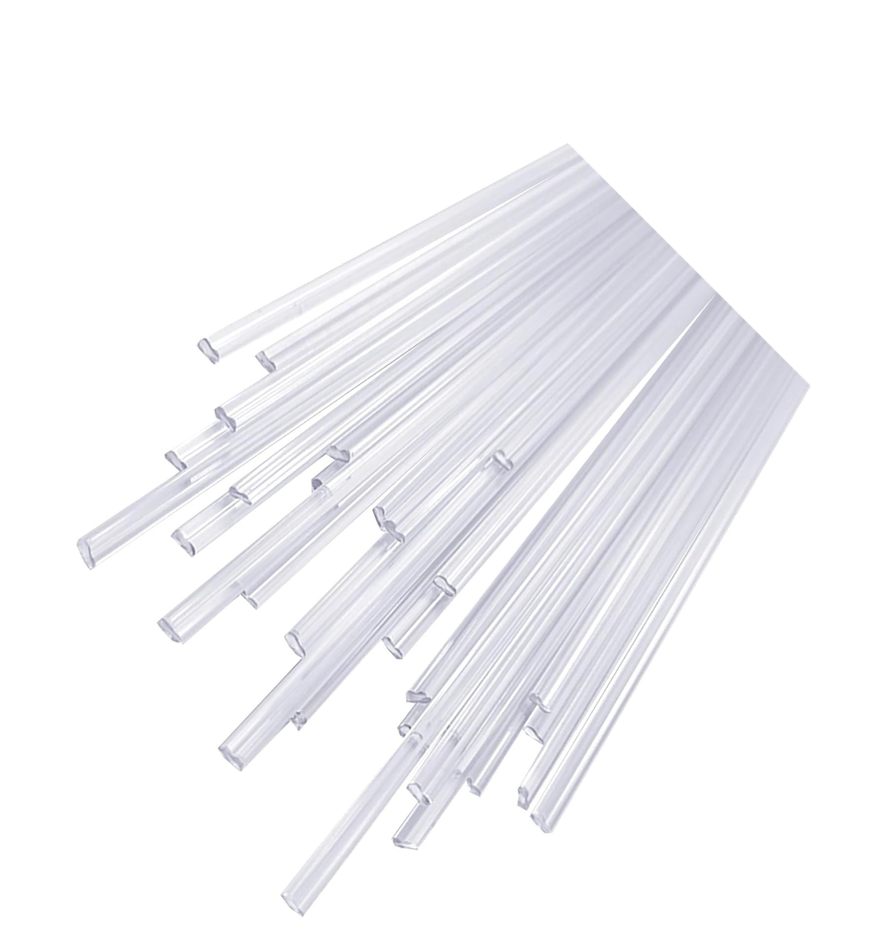 Transparent Reusable Reusableplastic Welding Rods -PVC/UPVC/CPVC Welder Sticks - 1.2m Length, 2.5kg Pack(PVC)