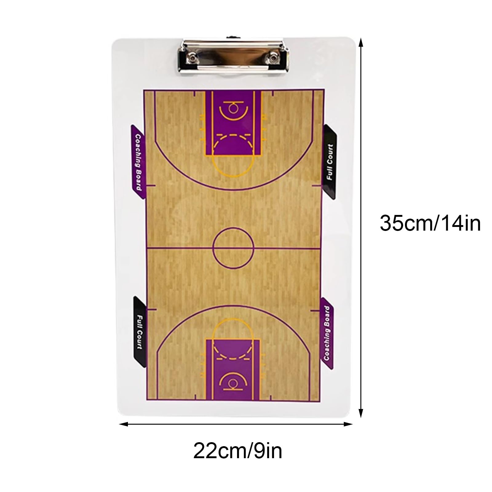 Pizarra Táctica de Baloncesto, Pizarra Borrable para Entrenadores