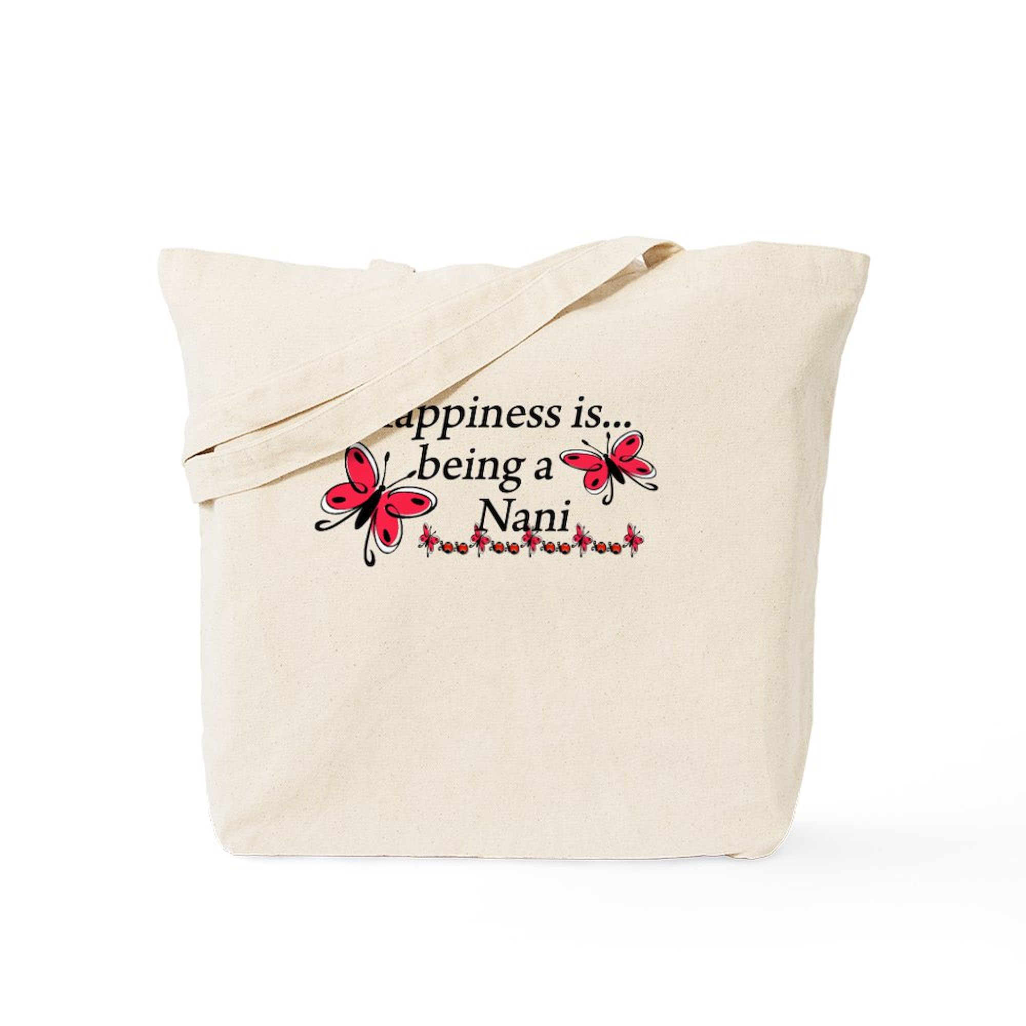 CafePress Butterfly Being A Nani Tote Bag Reusable Natural Beige Canvas Shopping Bag