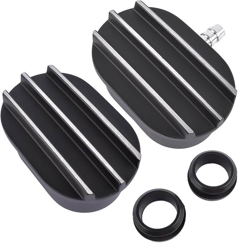 Respiro de válvula oval com aletas em alumínio NEWZQ para furo de 1-1/4" – Kit