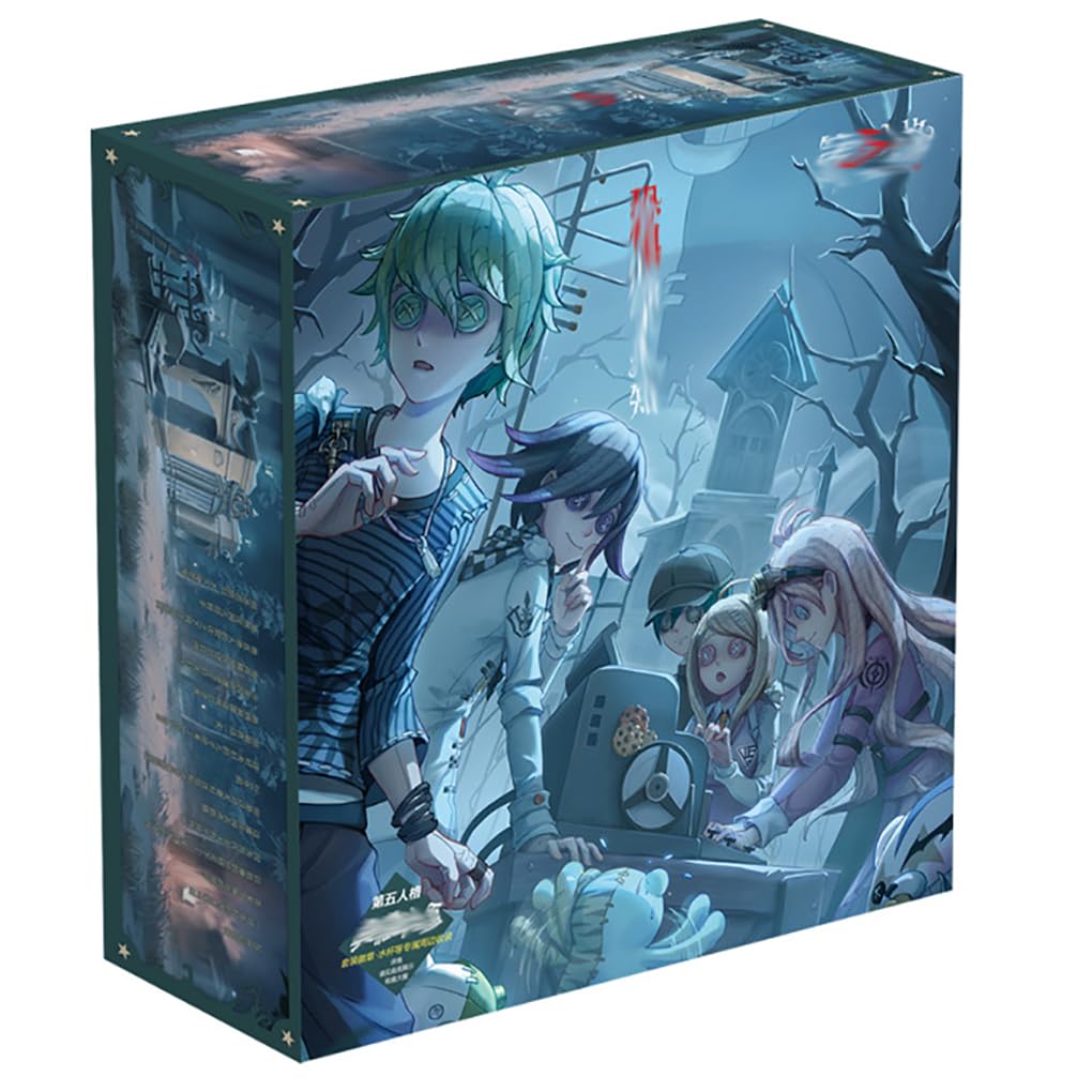 18 Identity5 Collections Lucky Box | Game Figure Water Bottle, Stickers, Badges, Poster, Cards, Curriculum | Identity5 Merch Box Set