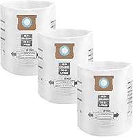 Vista 16 de Bolsas para aspiradora de 10 a 14 galones, tipo F 90662 9066200 9066233; tipo I 90672 9067200 9067233; VF2005, bolsas de filtro de vacío desechables