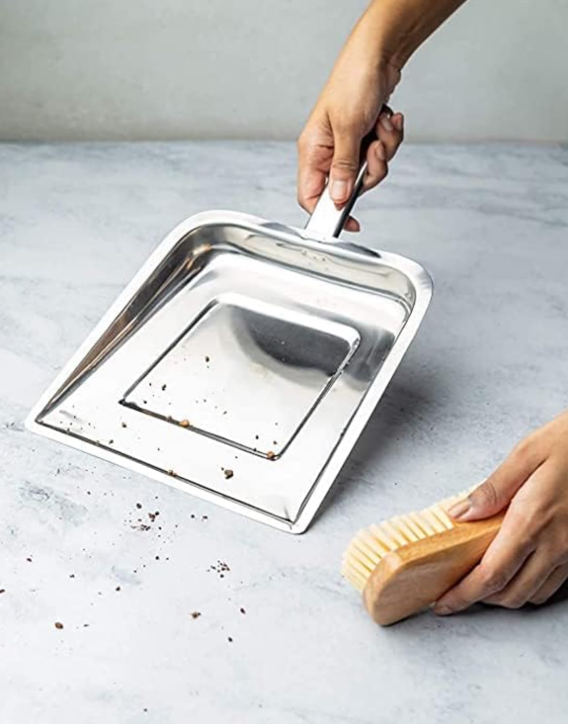 Lai Lai Stainless Steel Cleaning Dustpan, Medium Dust Tray (B0DCZGJWMX) Amazon Price History, Amazon Price Tracker