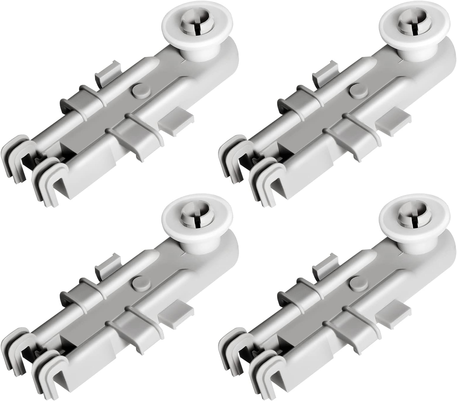 - 8268743 Dishwasher Upper Rack Wheel Replacement for Whirlpool KitchenAid Kenmore Dishwashers - Top Rack Part Replaces WP8268743 8268655 AP6012252 WP8268655 (Pack of 4) by Techecook