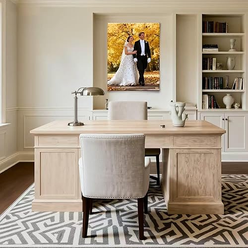 Miniatura 3 de Lienzo impreso con tus fotos, lienzo personalizado, arte de pared para boda, bebé, perro, familia, decoración del hogar, regalos personalizados con