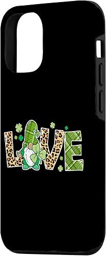 Miniatura 5 de Funda para iPhone 11 Love St Patricks Day Gnomes Shamrock para mujer