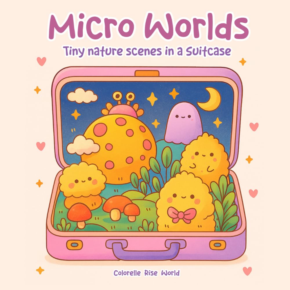 Micro Worlds: Tiny nature scenes in a Suitcase