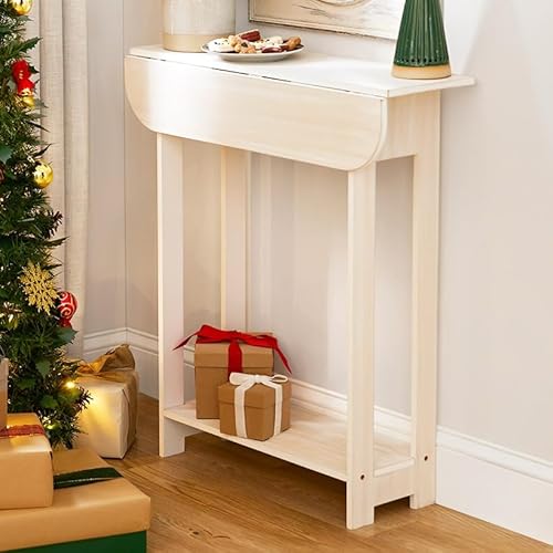 The Lakeside Collection Console Table with Drop-Down Top