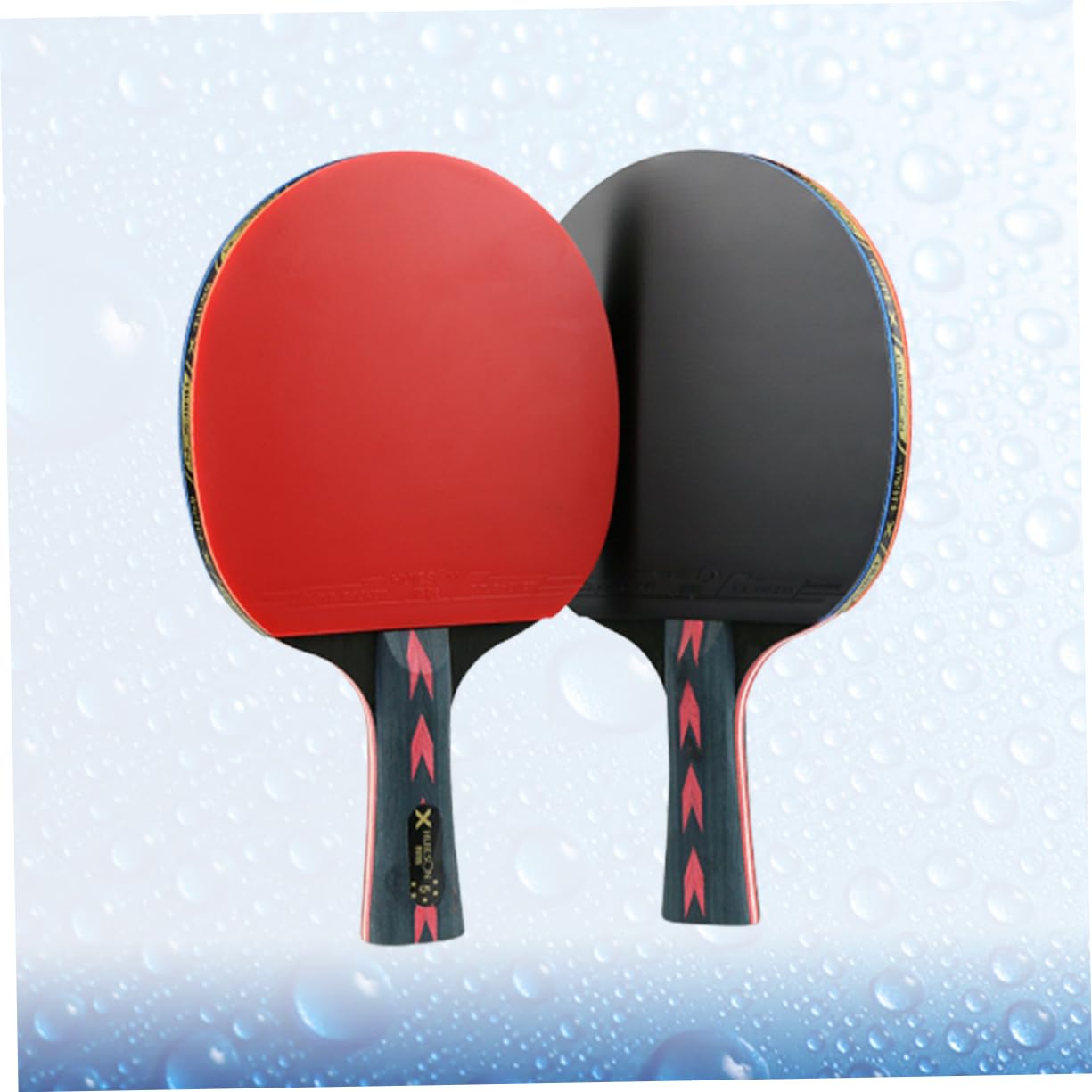 Raqueta De Tenis De Mesa De Madera 6 Uds 5 Raquetas De Pingpong