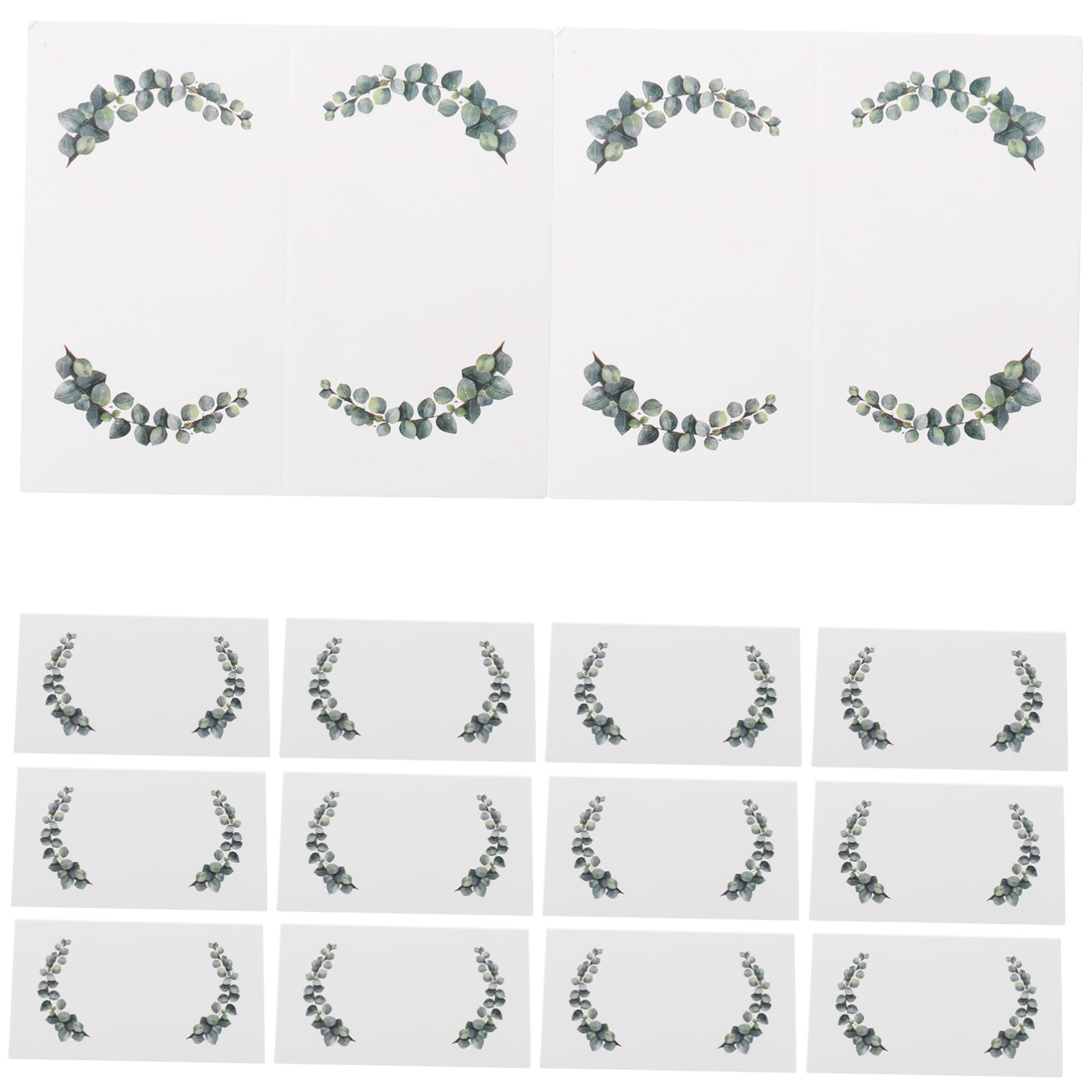 Alipis 3 Sätze Tischkarten Beschreibbare Platzkarten Für Feierlichkeiten Design Für Hochzeiten Und Veranstaltungen Tischdekoration Für Romantische Anlässe 100 Stück * 3