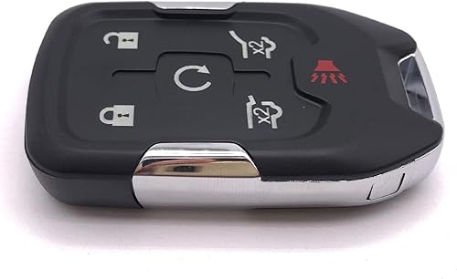 Miniatura 3 de Funda de repuesto para llavero de 6 botones para Chevrolet Chevy Suburban Tahoe GMC Yukon 2014, 2015, 2016, 2017