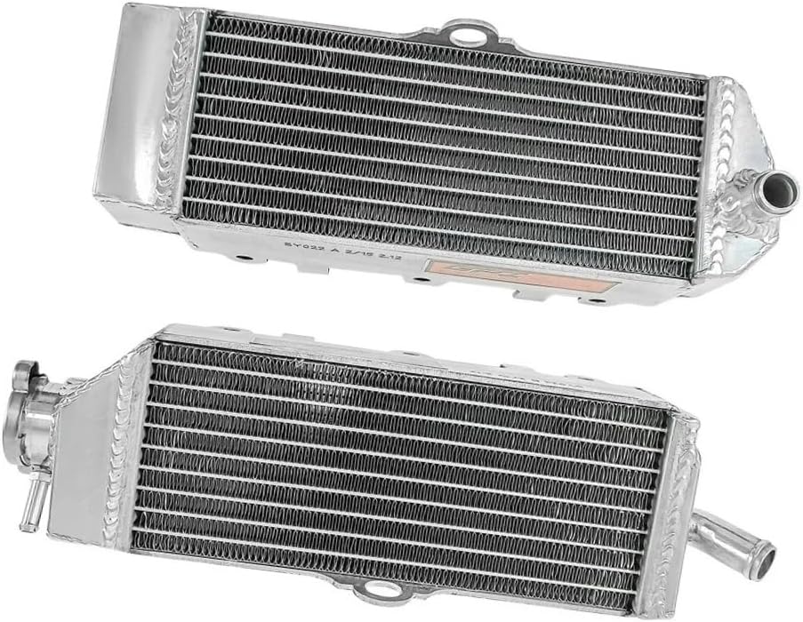 Left+Right For 1988-1990 Fit For Suzuki RM250 Motorcycle Aluminum Radiator Express Logistics 1988 1989 1990