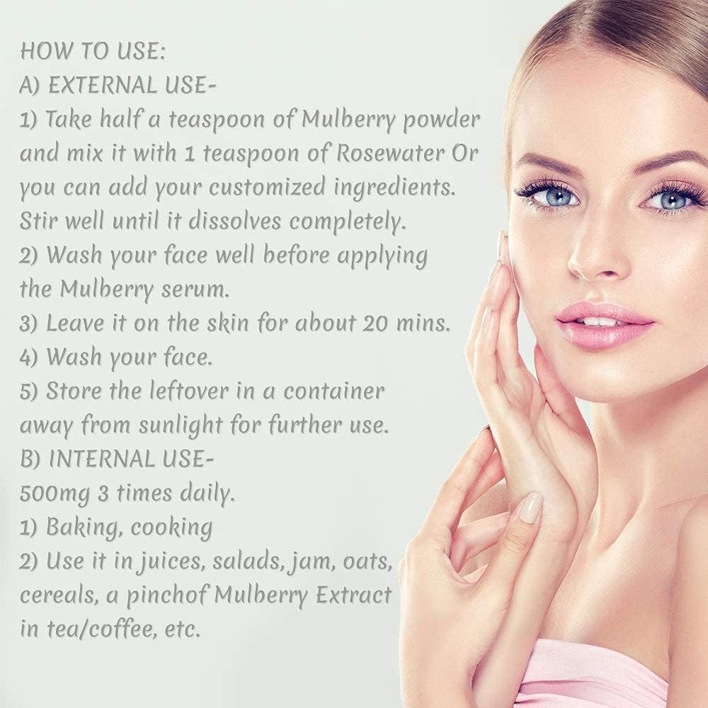 MZ Pure Mulberry Extract Powder Skin Brightening (50gm)