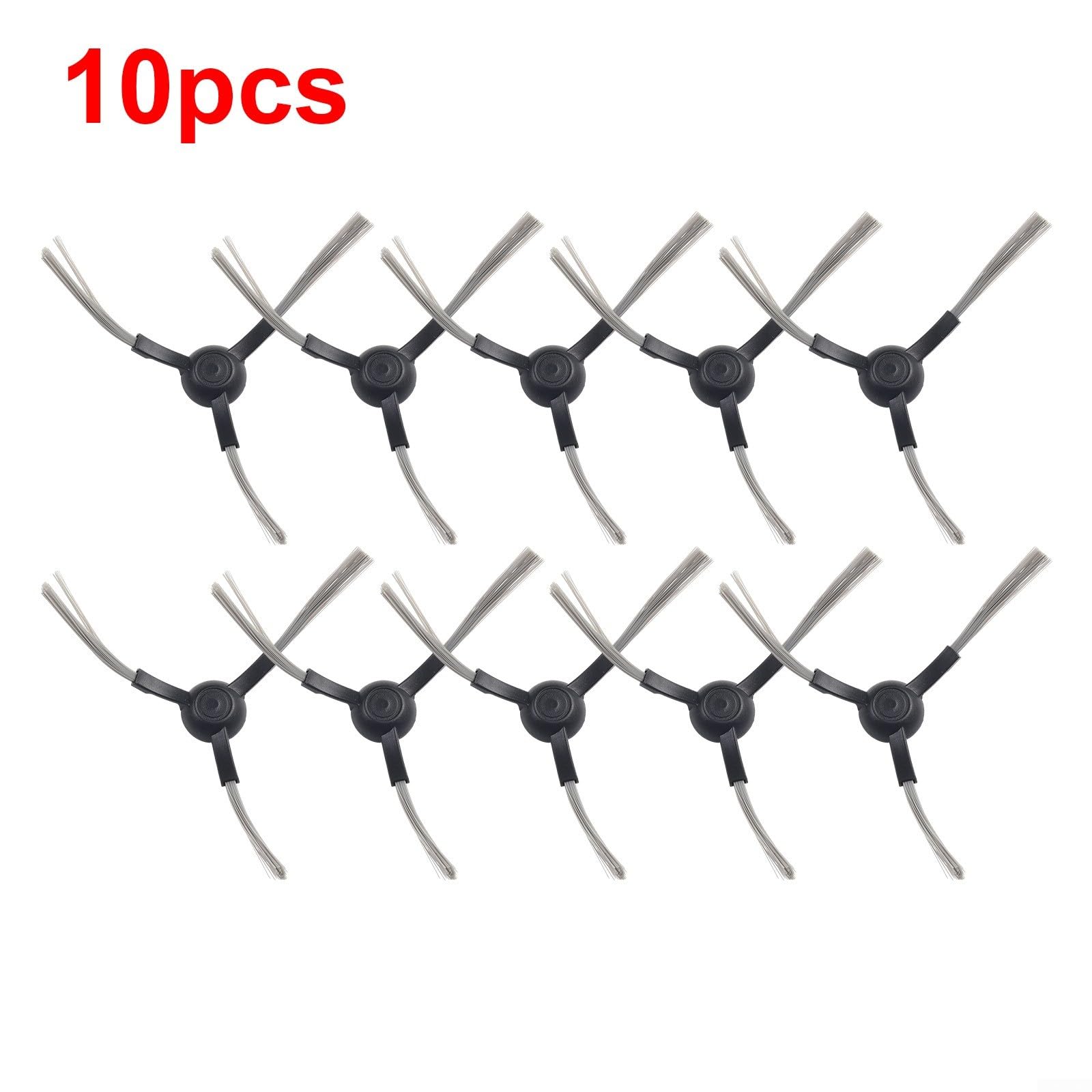 10 Brosses Latérales De Rechange Pour Aspirateur Robot ZOOZEE Z70 | Pièces D'entretien Durables