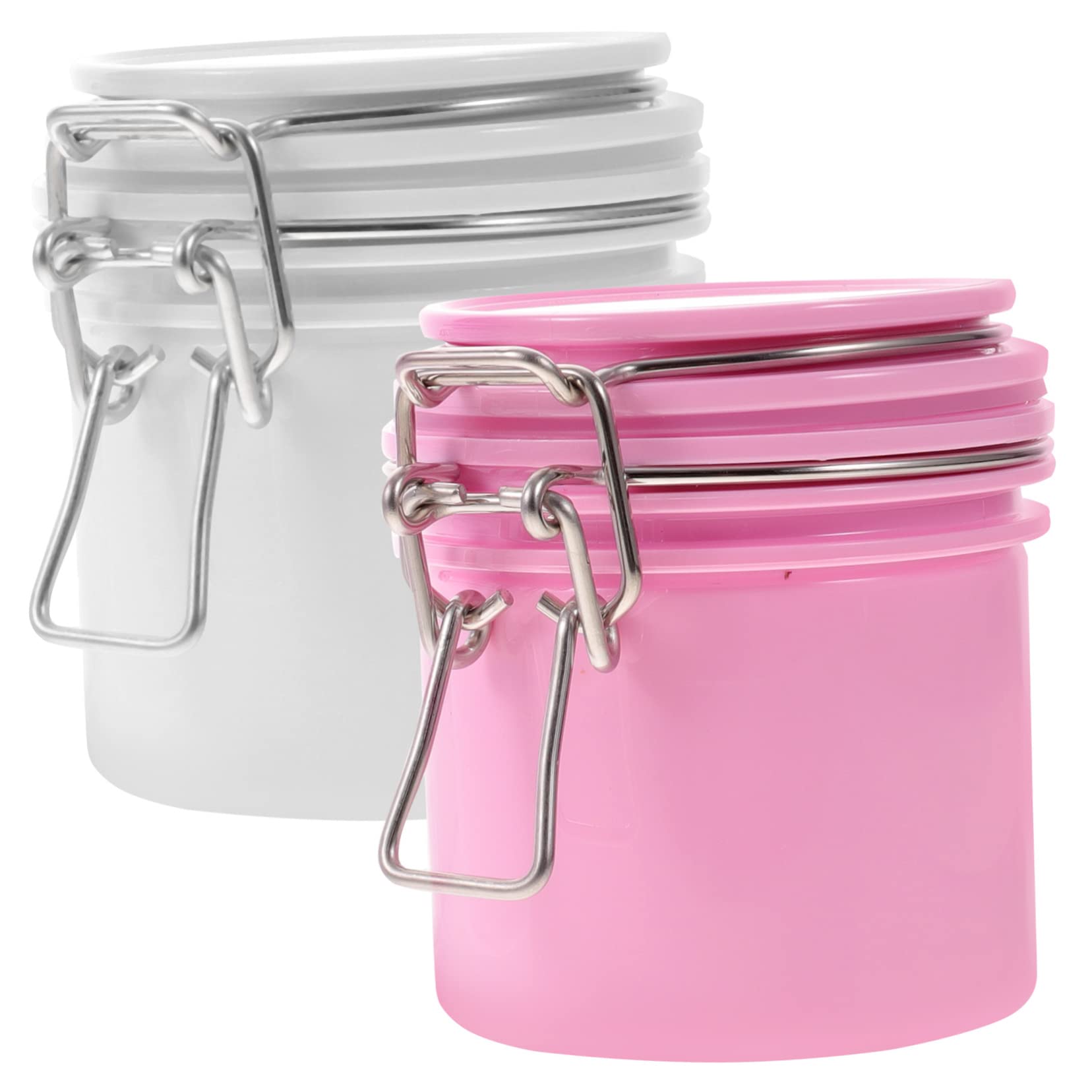 Didiseaon Lash Extension Glue Jars 2pcs Lash Storage Containers Airtight Seal for Easy Use